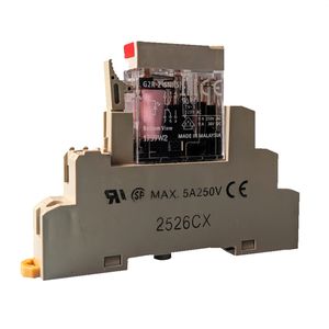 رله دوکنتاکت اومرون  مدل 24vac g2r